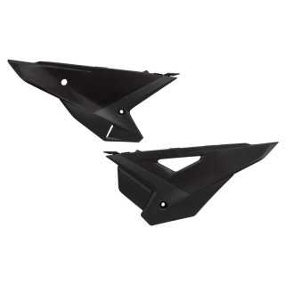 PLAQUES PLASTIQUES CARENAGE LATERALES UFO NOIR HONDA CRF 250 450 2025
