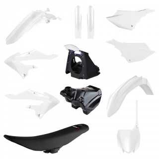 KIT PLASTIQUES POLISPORT RESTYLÉ BLANC YAMAHA YZ 125 250 2002-2021