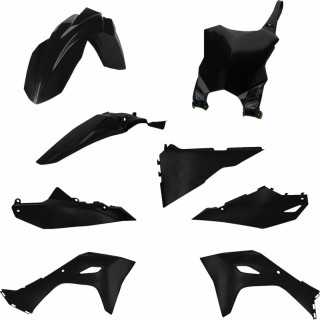 KIT PLASTIQUES CARENAGE CYCRA NOIR KAWASAKI KXF 250 2025