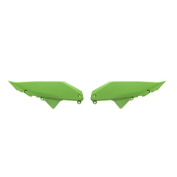 PLAQUES NUMERO LATERALE POLISPORT VERT KAWASAKI KXF 450 2024-2025
