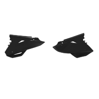 PLAQUES NUMERO LATÉRALES POLISPORT RESTYLÉ NOIR HONDA CR 125 ET 250 2000-2001