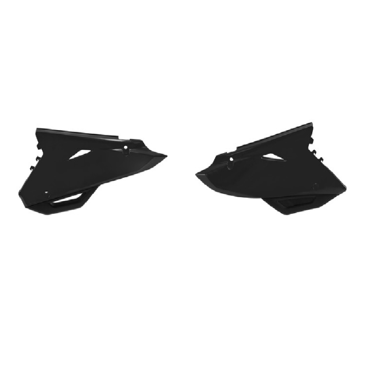 PLAQUES NUMERO LATÉRALES POLISPORT RESTYLÉ NOIR HONDA CR 125 ET 250 2000-2001