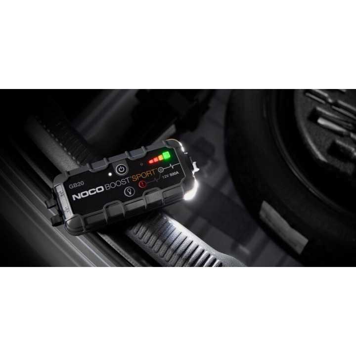 BOOSTER DE BATTERIE MOTO LITHIUM NOCO GB20 500A 12V