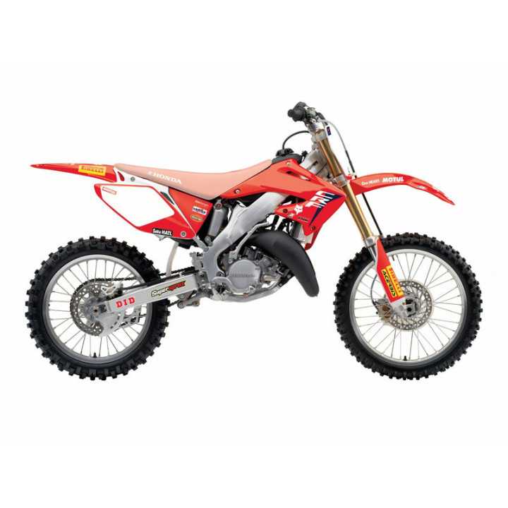 KIT DÉCORATION BLACKBIRD TEAM HRC HONDA CR 125 250 2002-07