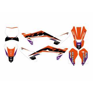 KIT DÉCORATION BLACKBIRD DREAM 5 KTM SX 50 2024-2025