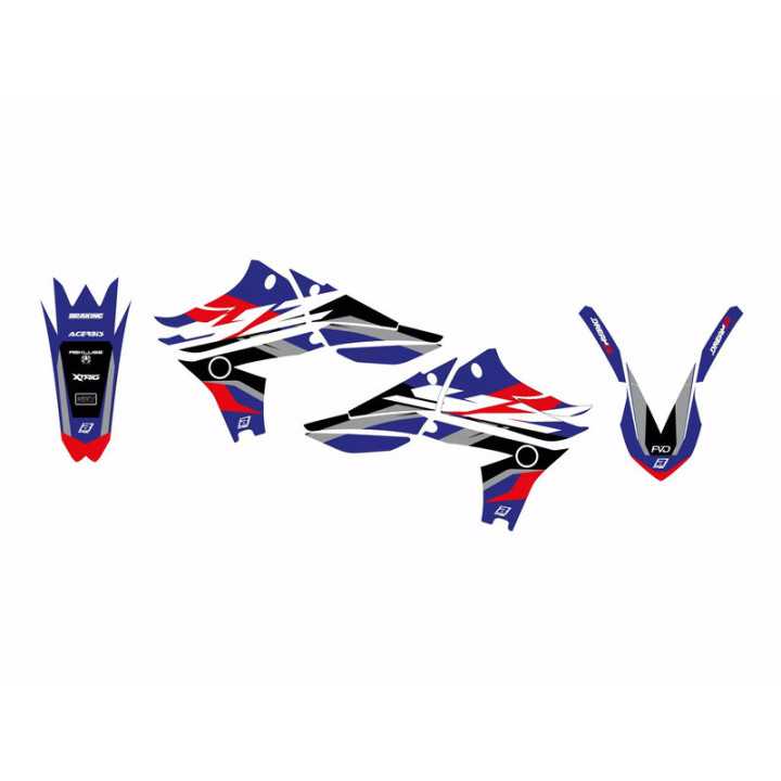 KIT DÉCORATION BLACKBIRD DREAM 5 YAMAHA YZF 250 450 2010-2013