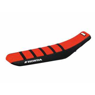 HOUSSE DE SELLE BLACKBIRD ZEBRA NOIRE ROUGE HONDA CRF 250 2018-2021