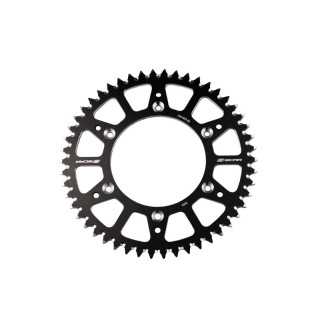 COURONNE SCAR ALU NOIRE TYPE SRS130 PAS 520 49 DENTS YAMAHA YZF 250 2001-2023