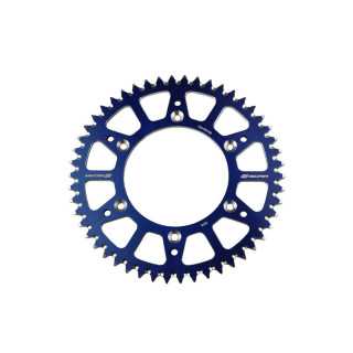 COURONNE SCAR ALU BLEU TYPE SRS130 PAS 520 52 DENTS YAMAHA WRF 250 2003-2025