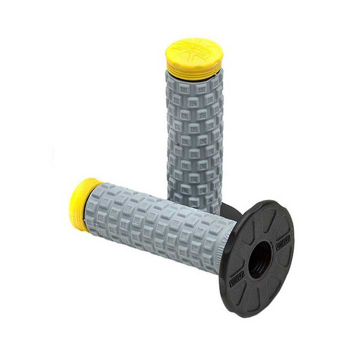 POIGNEES PROTAPER MX PILLOW NOIR/GRIS/JAUNE