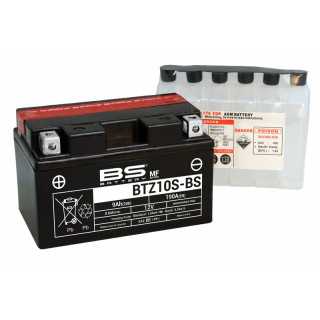Batterie BS BATTERY sans entretien avec pack acide - BTZ10S-BS YAMAHA MT-07