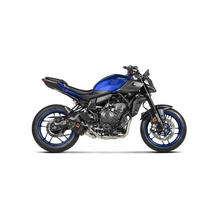 Silencieux d'échappement AKRAPOVIC YAMAHA MT-07