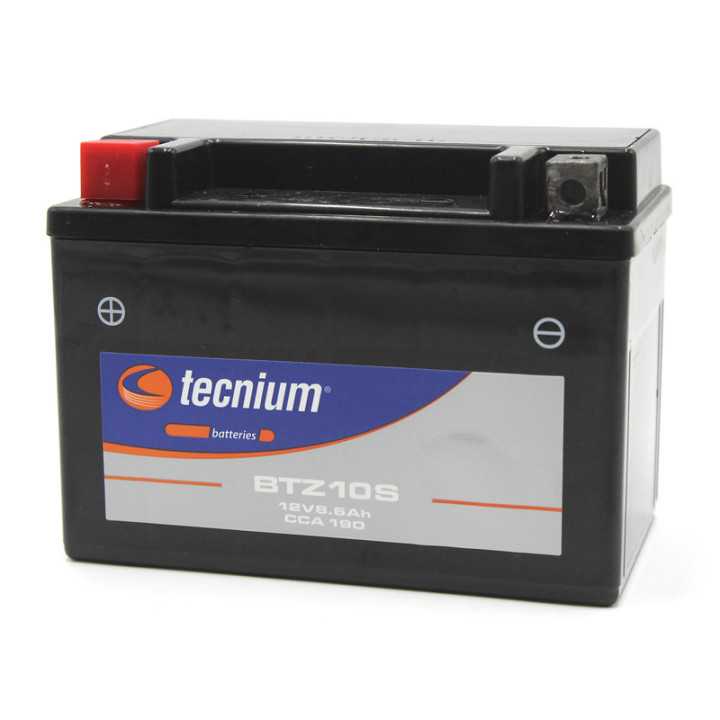 Batterie TECNIUM sans entretien activé usine - BTZ10S YAMAHA MT-09 MT-10