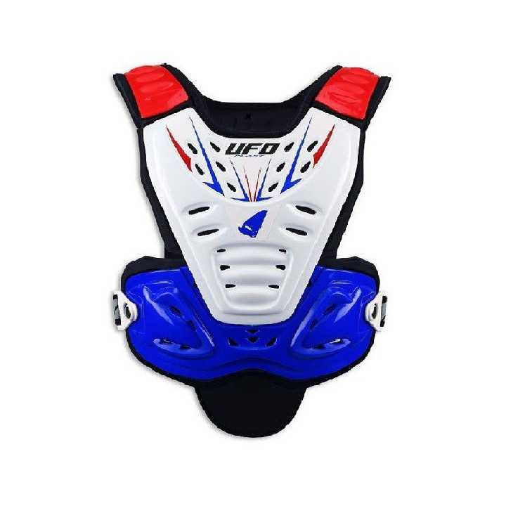 PARE PIERRE UFO VALKKYRIE 2 EVO COURT BLANC BLEU ROUGE TAILLE L XL