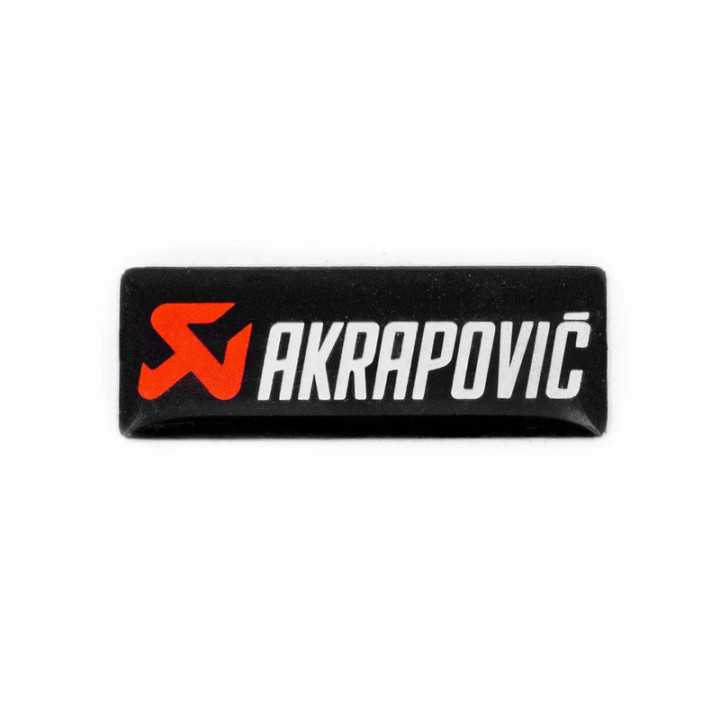 AUTOCOLLANT AKRAPOVIC GEL BK