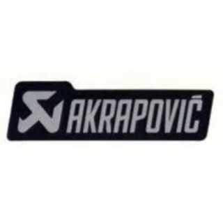 STICKER AUTOCOLLANT AKRAPOVIC 150X44