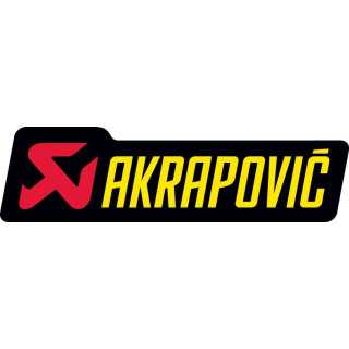STICKER AUTOCOLLANT AKRAPOVIC 150X45
