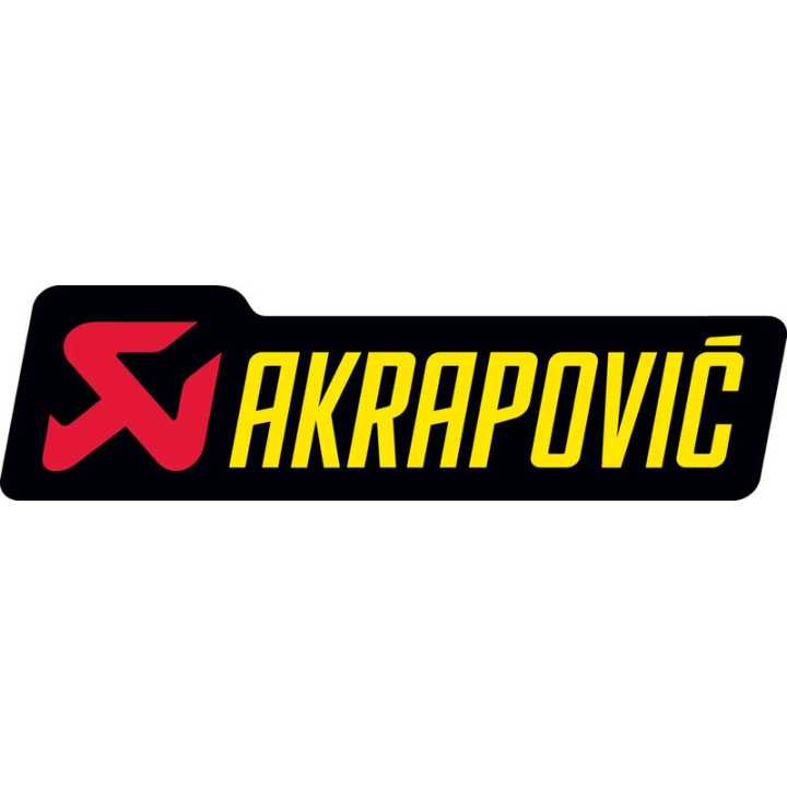 AUTOCOLLANT AKRAPOVIC 150X45