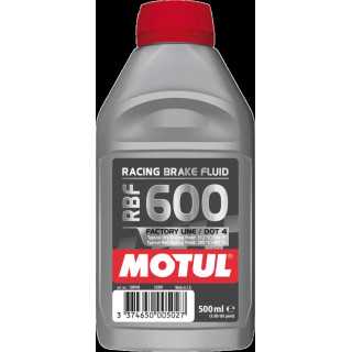 LIQUIDE DE FREIN MOTUL RBF 600 500ML DOT 4 SYNTHETIC MOTO