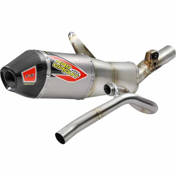 LIGNE D'ÉCHAPPEMENT PRO CIRCUIT T-6 GP HONDA CRF 450 R 2021-2026