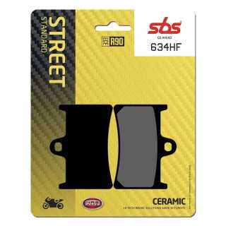 PLAQUETTES DE FREIN AVANT SBS STREET HF634 YAMAHA MT-07 2014-2025
