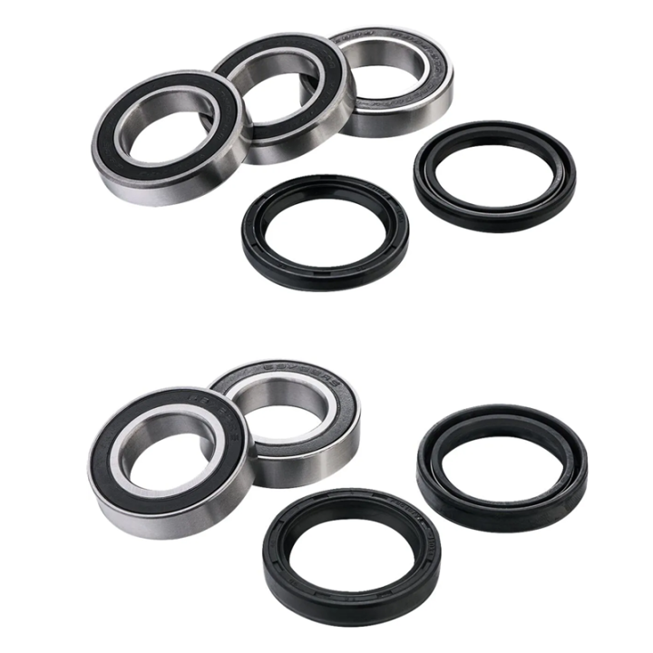 KIT ROULEMENTS DE ROUE AVANT ET ARRIERE FACTORY LINKS KAWASAKI KXF 250 2021-2026