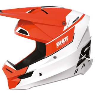 CASQUE SHOT MOTO CROSS FURIOUS SCOPE ORANGE GLOSSY M