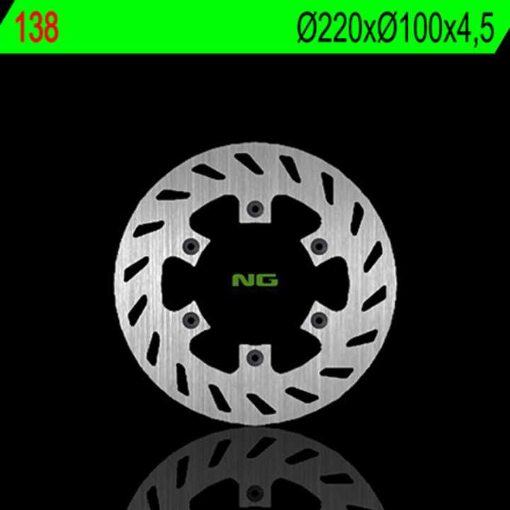 DISQUE DE FREIN FIXE ARRIERE DROIT KX125 '92-02 / KX250 '89-02