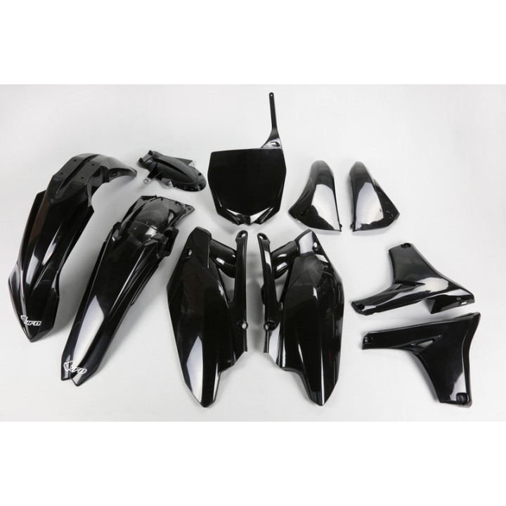 KIT PLASTIQUES UFO NOIR YZF 450 11/12