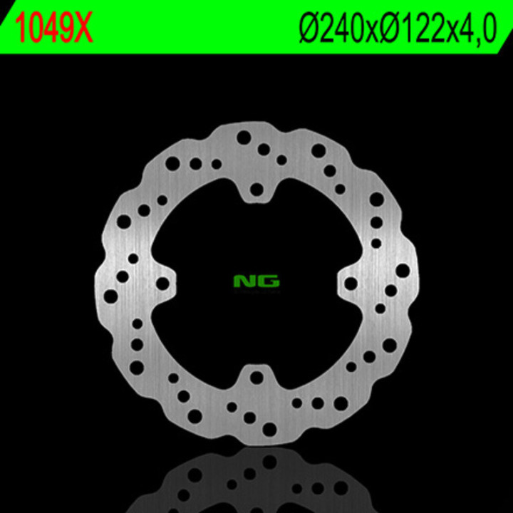 DISQUE DE FREIN ARRIERE A PETALES WAVE NG SUZUKI RMZ 450 05/22