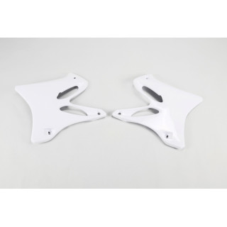 Ouïes de radiateur UFO blanc Yamaha YZ 125 2002/14