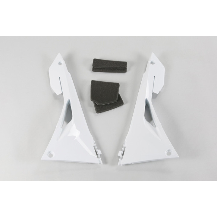 CACHE PLASTIQUES CARENAGE BOITE A AIR UFO BLANC HONDA 250 CRF 18-21