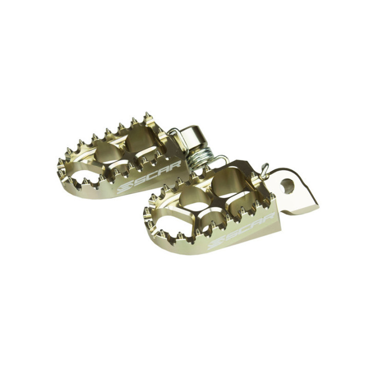 REPOSE PIEDS EVO SCAR COULEUR TITANE KTM SX 125 98/16