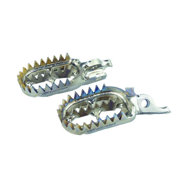 REPOSE PIEDS TITANE SCAR POUR KAWASAKI  KXF 250 06/17