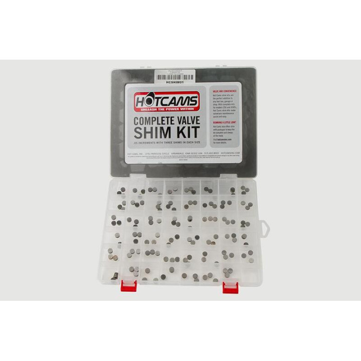 COFFRET DE PASTILLES REGLAGE DE SOUPAPE DIAMETRE 7.48mm WRF 250 2001-14