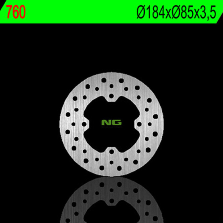 DISQUE DE FREIN ARRIERE ROND NG SUZUKI RM 85 02/04