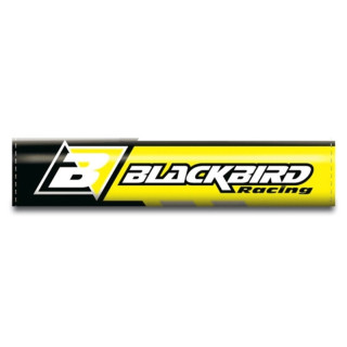 MOUSSE DE GUIDON CROSS JAUNE BLACK BIRD RACING