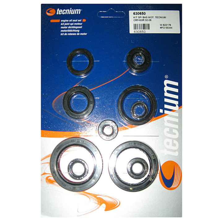 POCHETTE JOINTS SPY BAS MOTEUR TECNIUM CRF 450 02/08