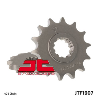 Pignon JT acier type 1907 pas 428 14 dents KTM SX-85 petites roues 2004-18