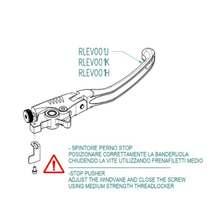 Kit leviers frein embrayage repliables-réglables LIGHTECH magnésium-aluminium KAWASAKI Z900