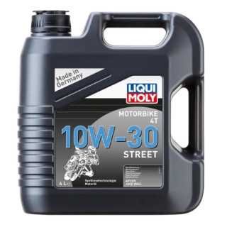 Huile moteur moto 4T 10W-30 Street 4l 100% synthétique