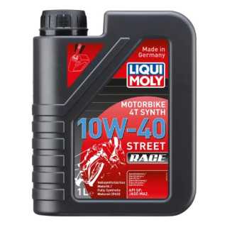 Huile moteur moto 4T 10W-40 Street 1l 100% synthétique