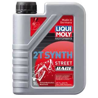 Huile moteur moto 2T Street Race 1l 100% synthétique