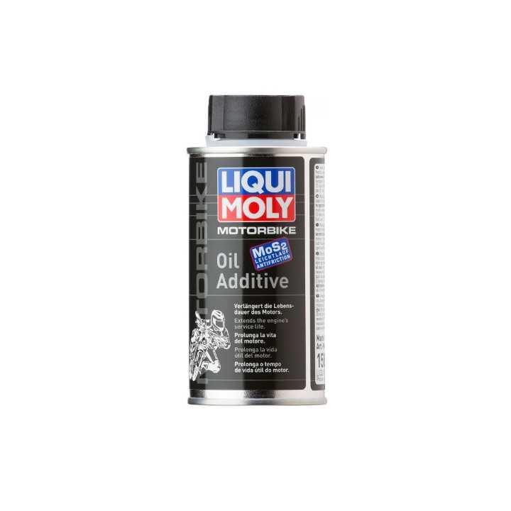 Additif LIQUI MOLY MOS2 ANTI-FROTTEMENT huile moto 125ml