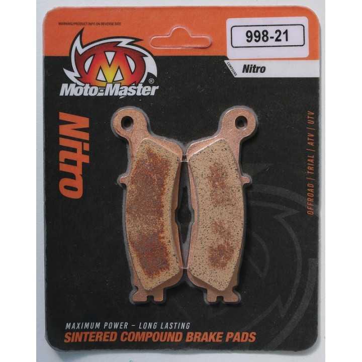 PLAQUETTES DE FREIN AVANT MOTO MASTER NITRO YAMAHA WRF 450 2021-2024