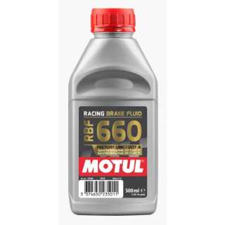 LIQUIDE DE FREIN MOTUL RBF 660 500ML DOT 4 HAUTES TEMPERATURES