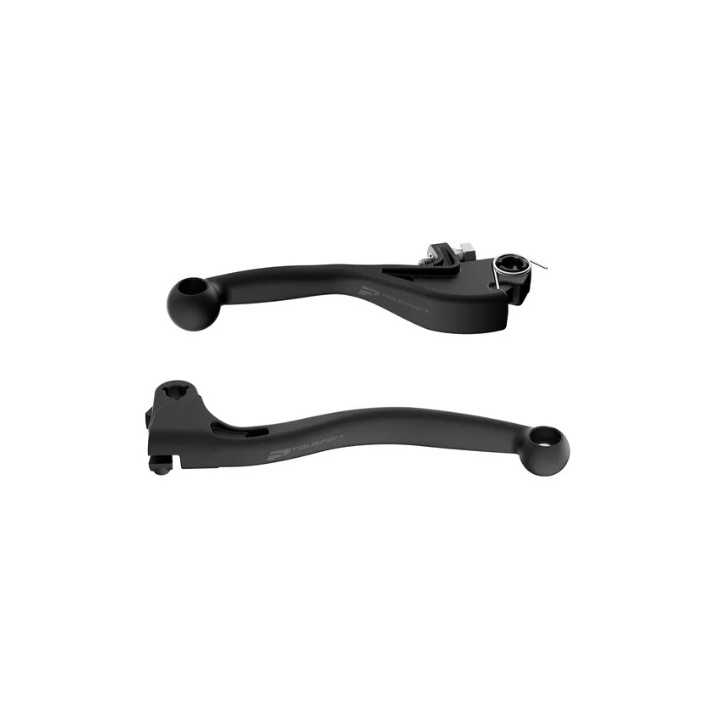 LEVIER D'EMBRAYAGE ET FREIN INCASSABLE APT NOIR YAMAHA YZ 125 250 YZF 250 450