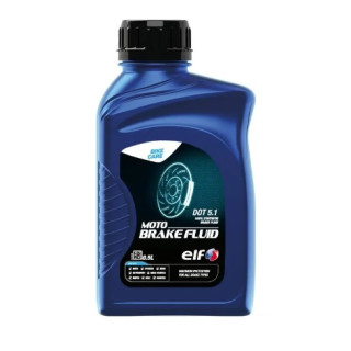 LIQUIDE DE FREIN ELF DOT 5.1 SYNTHETIQUE 500 ML