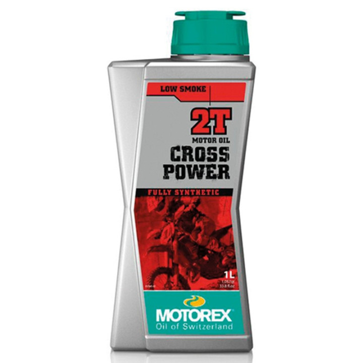 HUILE MOTEUR 2 TEMPS CROSS POWER 2T FULLY SYNTHETIC