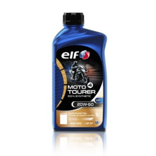 HUILE MOTEUR MOTO 4 TOURER XP 20W-60 ELF SYNTHETIQUE 4T 1L